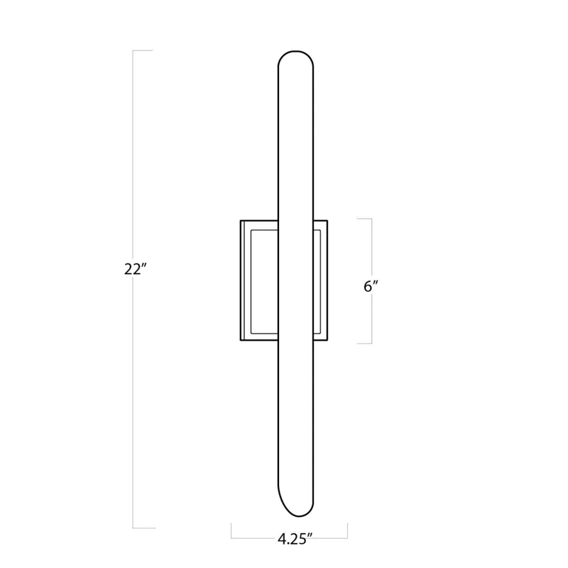 Redford Sconce (Natural Brass)