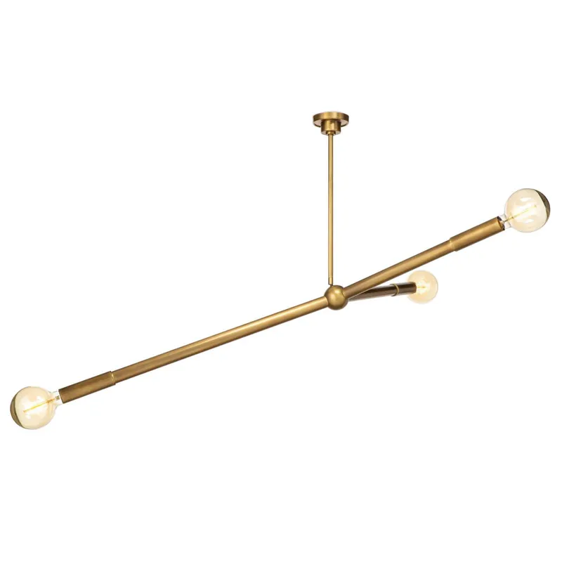 Talon Chandelier (Natural Brass)