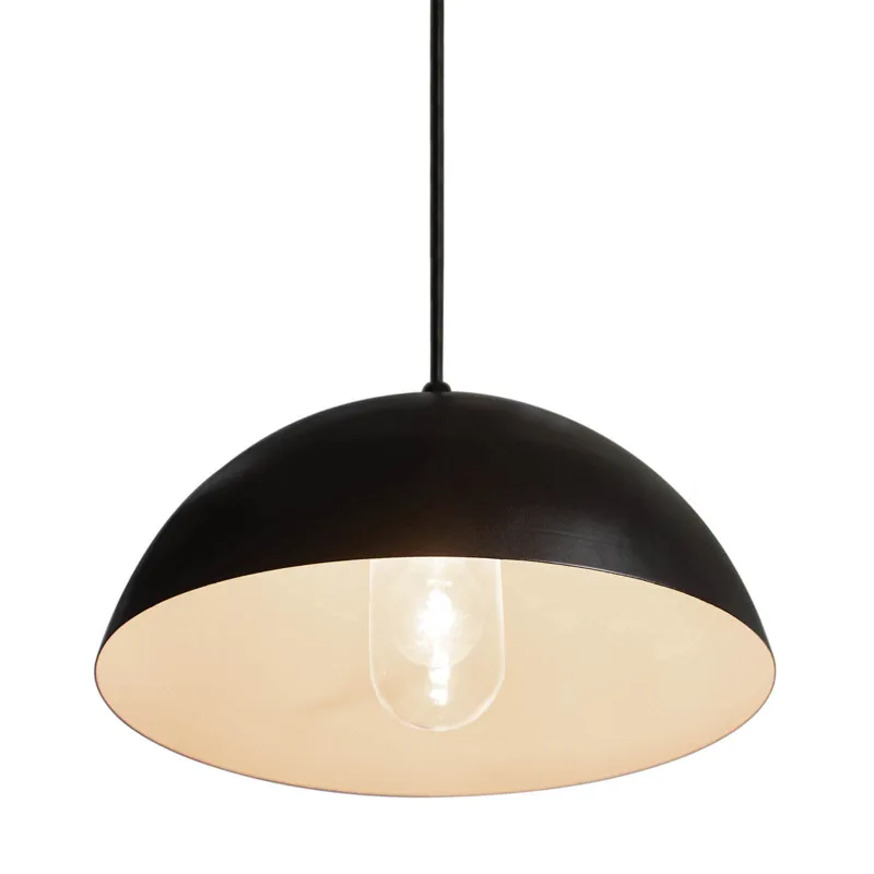 Peridot Outdoor Pendant Large (Black)