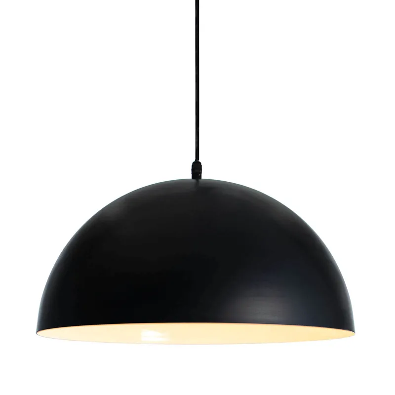 Peridot Outdoor Pendant Large (Black)