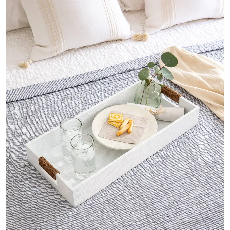 Logia Rectangle Tray Small (White)