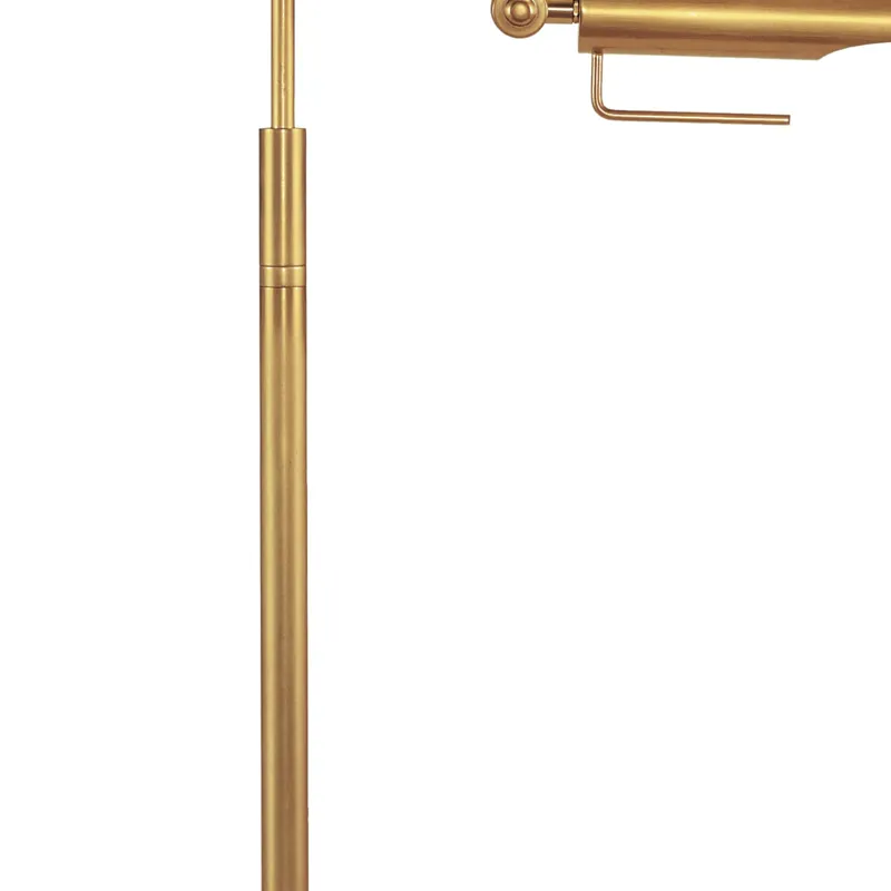 Raven Floor Lamp (Natural Brass)