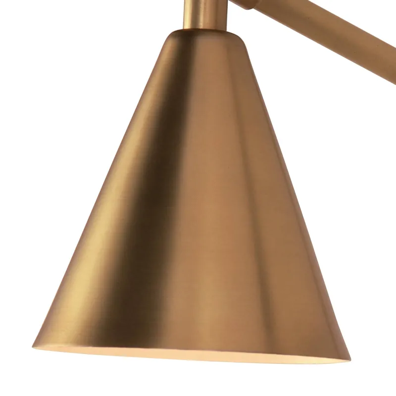 Sal Task Sconce (Natural Brass)