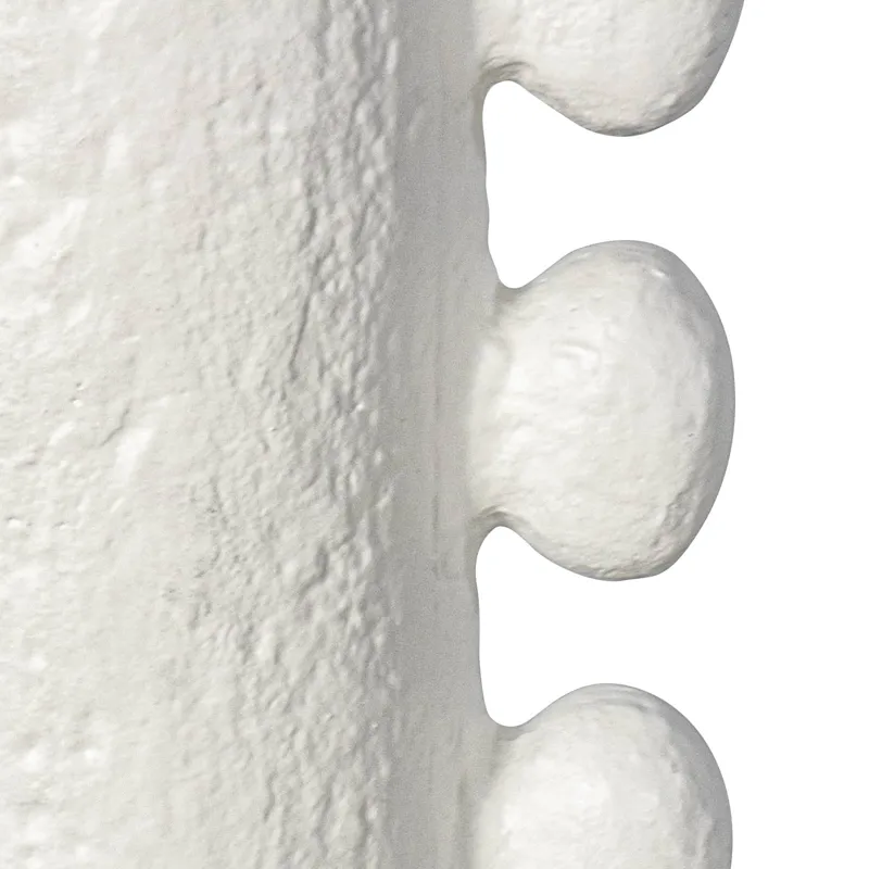 Sanya Metal Vase Large (White)