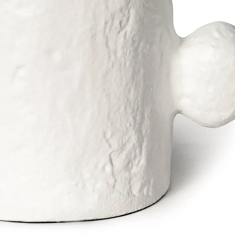 Sanya Metal Vase Small (White)