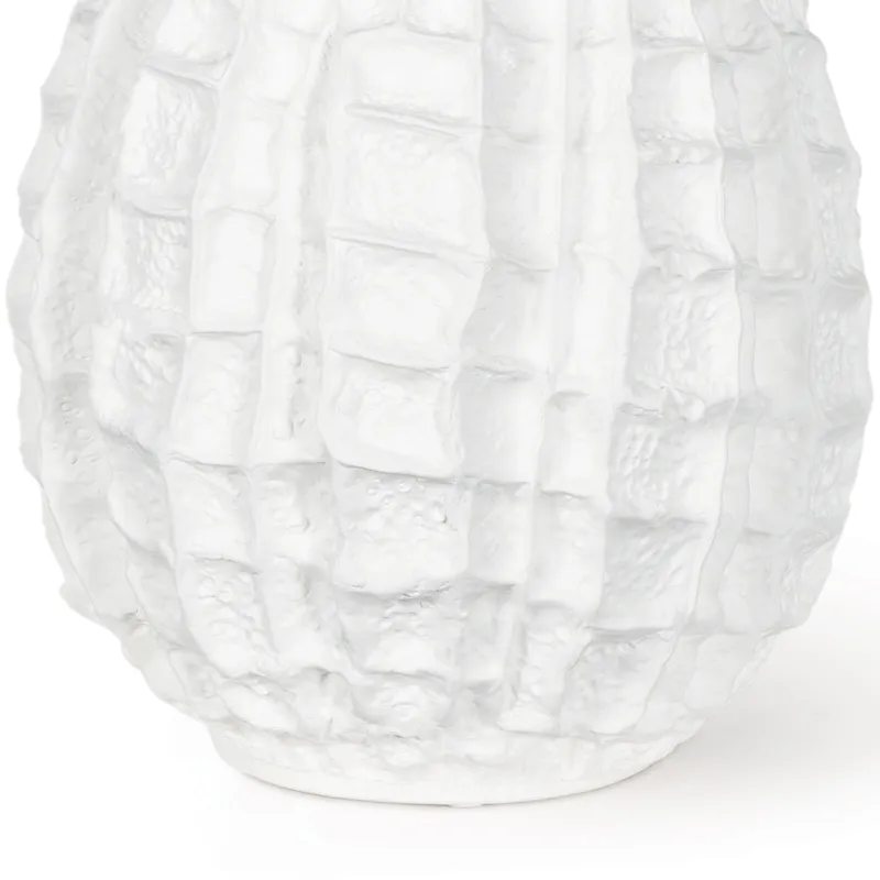 Caspian Ceramic Vase (White)