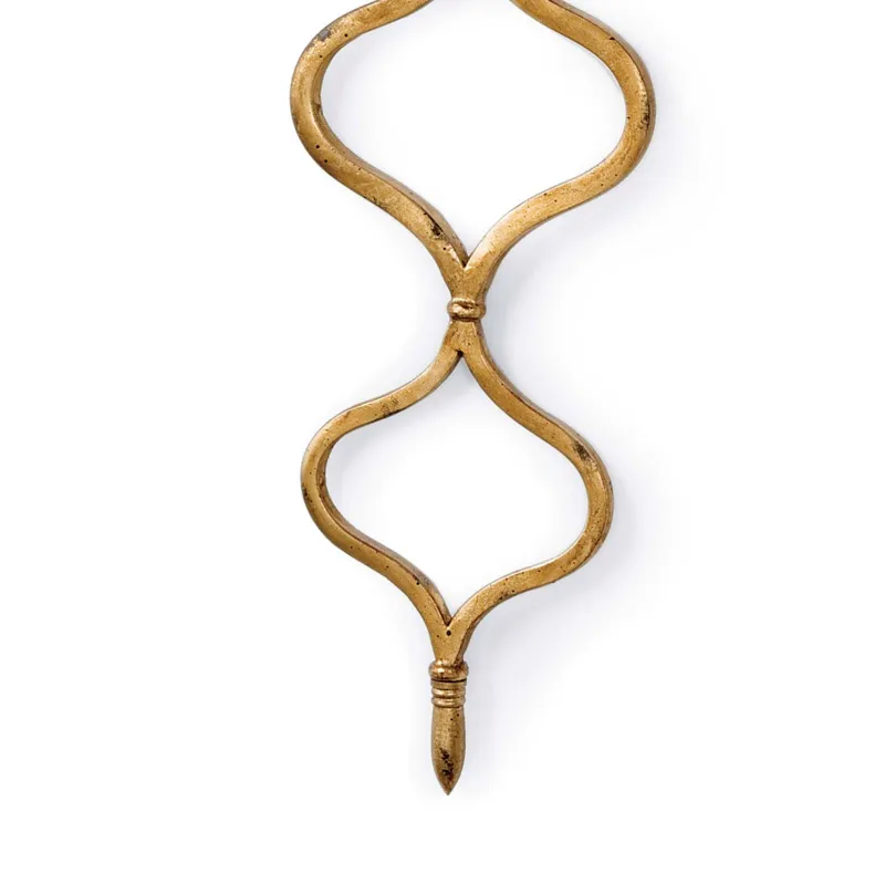 Sinuous Sconce (Gold Leaf)