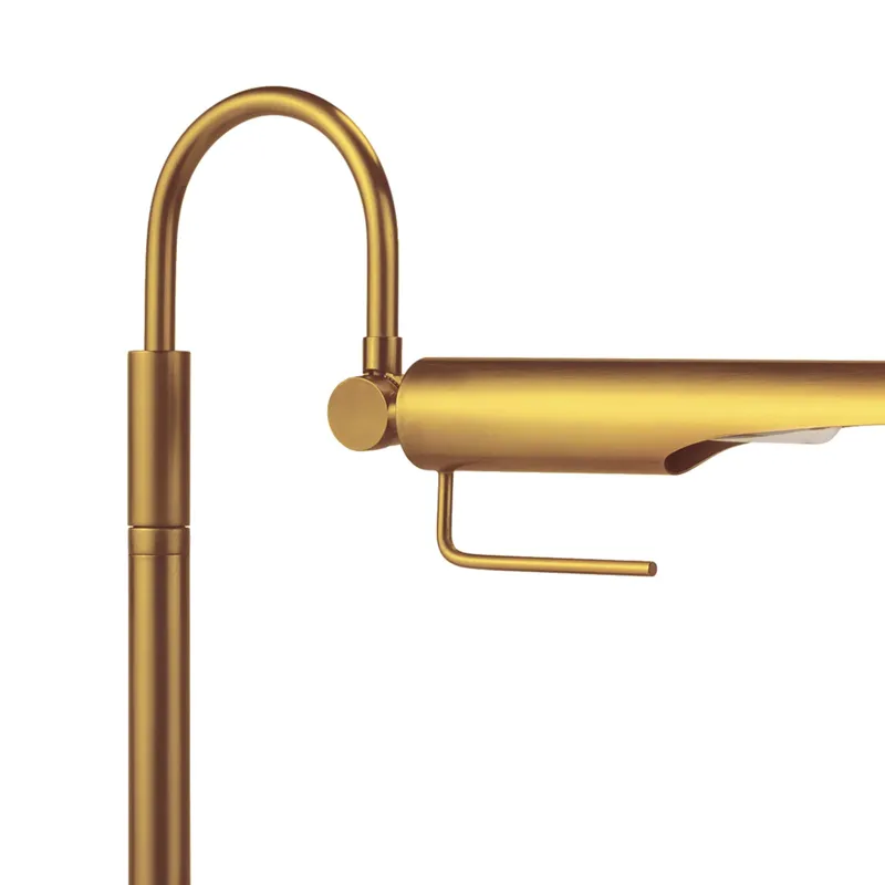 Raven Task Lamp (Natural Brass)