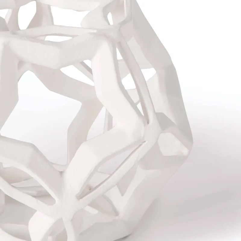 Geometric Star Medium (White)