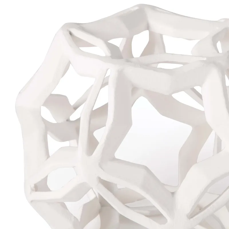 Geometric Star Medium (White)