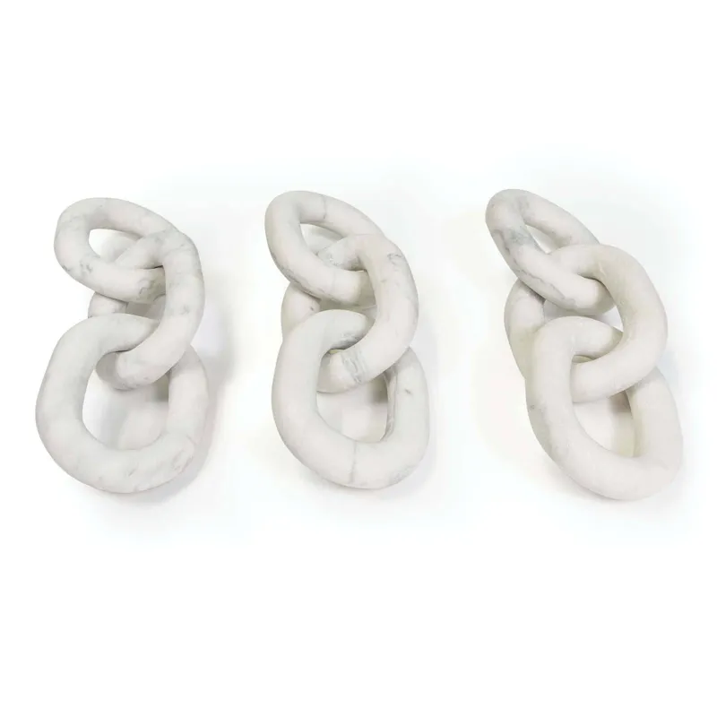 Atlas Marble Chain (White)