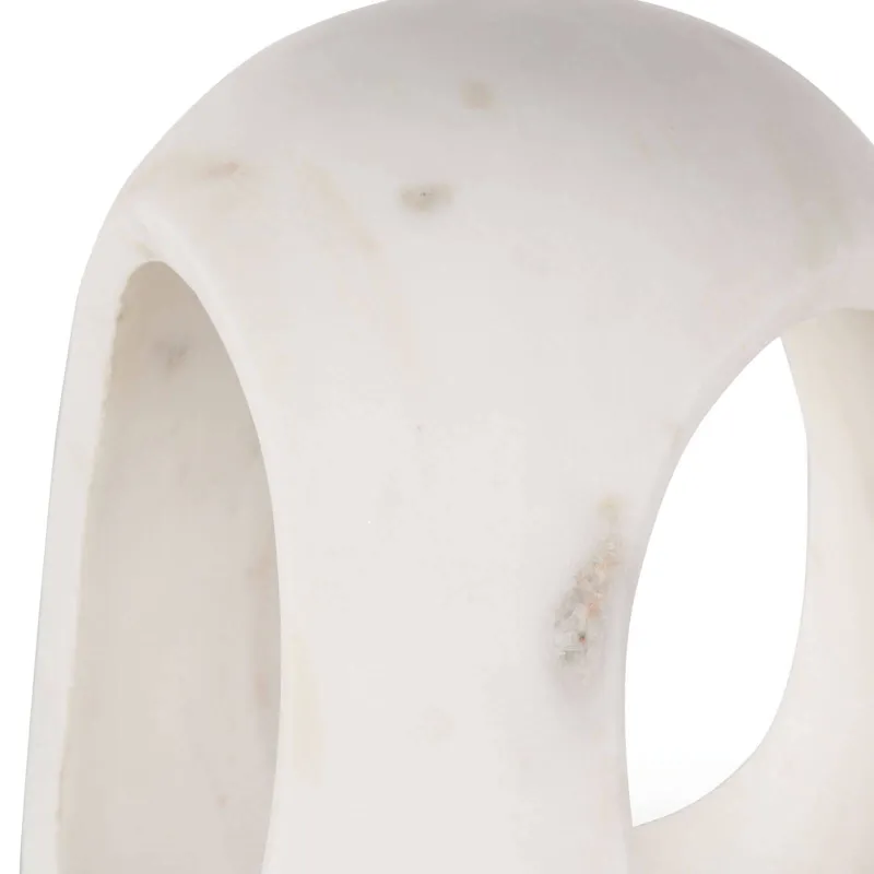 Bruno Marble Sculpture Large (White)