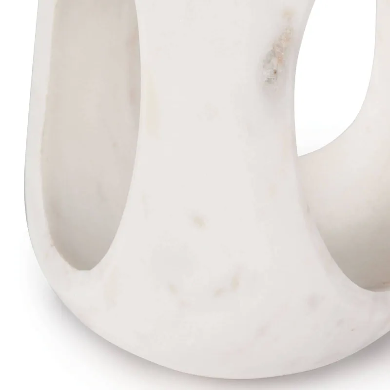 Bruno Marble Sculpture Large (White)