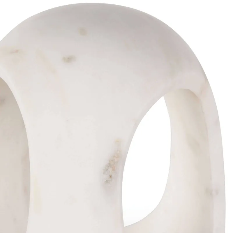 Bruno Marble Sculpture Large (White)