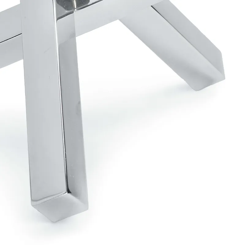Intersecting Sculpture (Polished Nickel)
