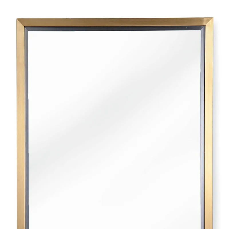 Rectangle Mirror (Natural Brass)