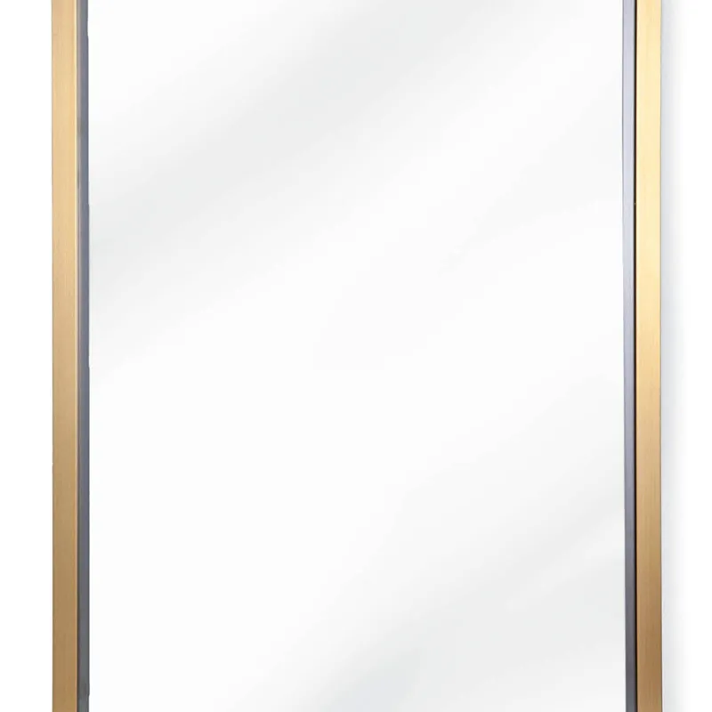Rectangle Mirror (Natural Brass)