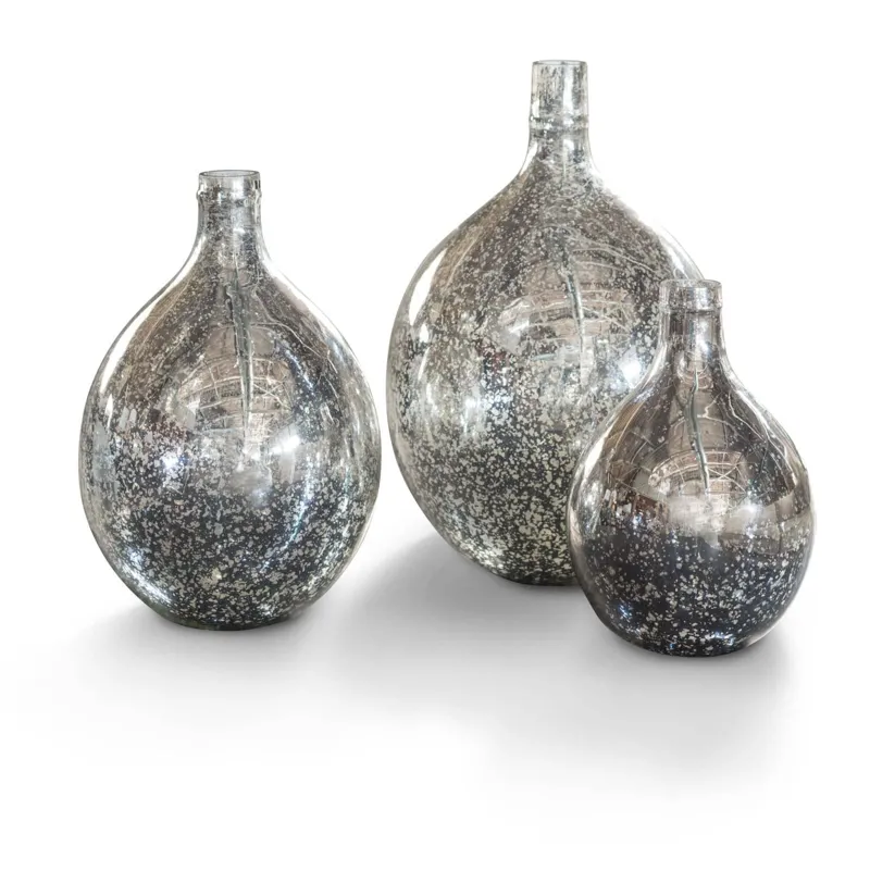 Wine Spheres Set of 3 (Antique Mercury)