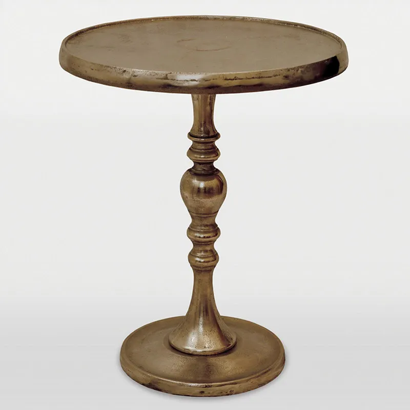 Romina Brass Accent Table