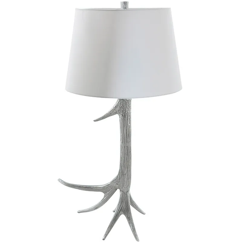 White Fallow Table Lamp
