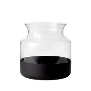 Poet Glass Vase Collection- Black