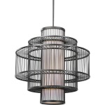 Chochin 3 Light Pendant