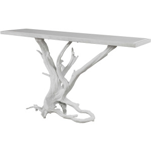 Big Sure Console Table - Matte White