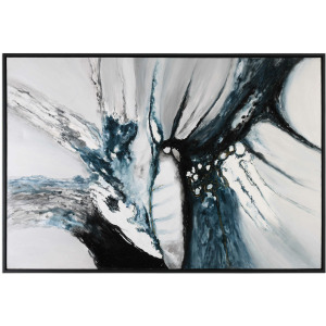 Go With The Flow Hand Painted Canvas