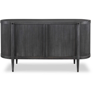 Tambour Cabinet - Black Ceruse