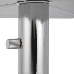 Telescope Buffet Lamp Silver