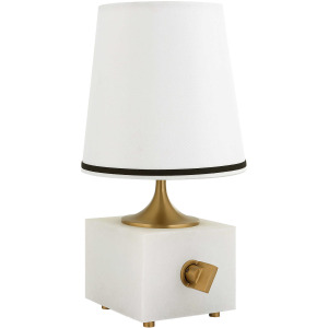 Blockhead Mini Lamp - Satin Brass