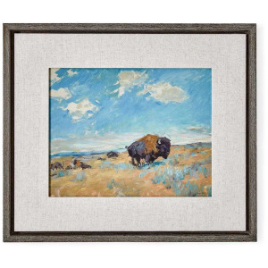 Wisteria Pond Framed Canvases, S/2