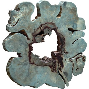 Geller Wood Wall Decor - Blue