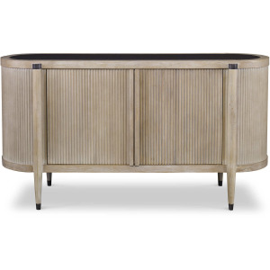 Tambour Cabinet - Natural Wash