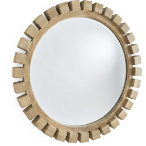 Around the Block Mirror - 46 Natural