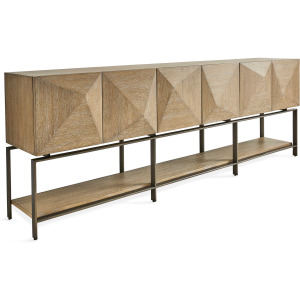 Trapezoid 6 Door Cabinet