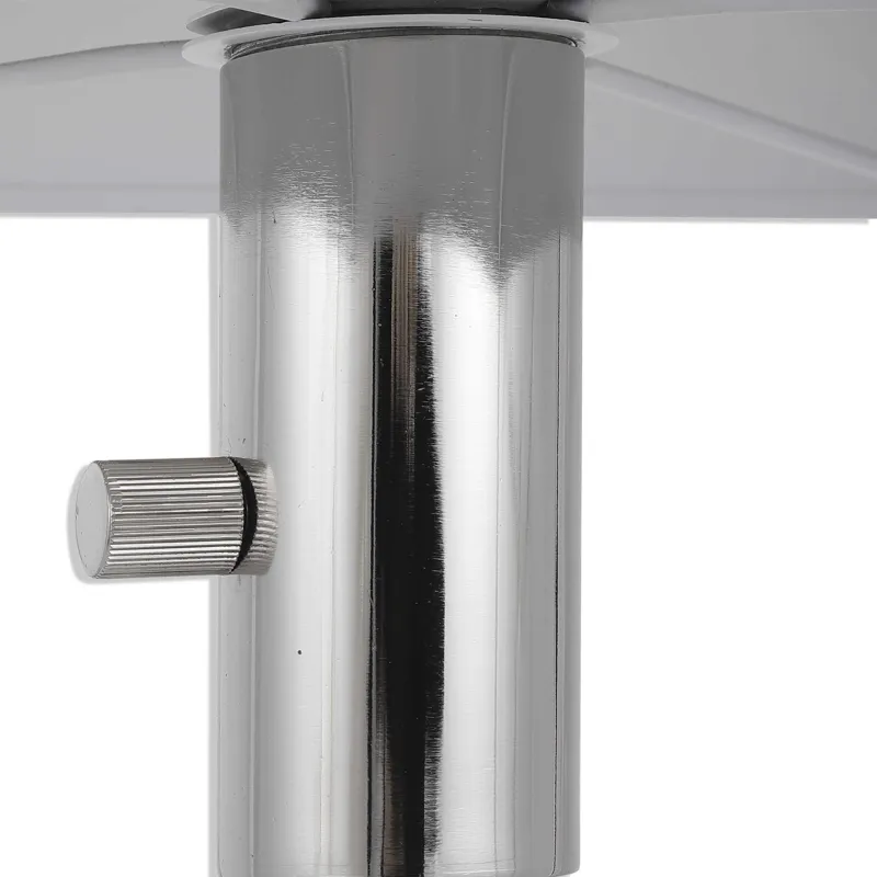 Telescope Buffet Lamp Silver
