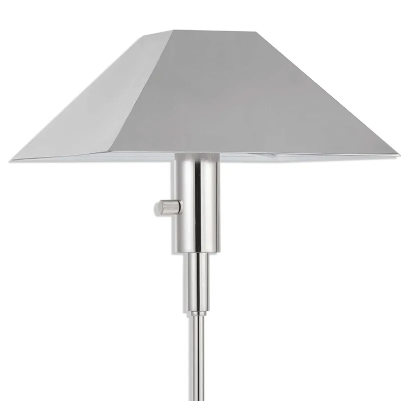 Telescope Buffet Lamp Silver