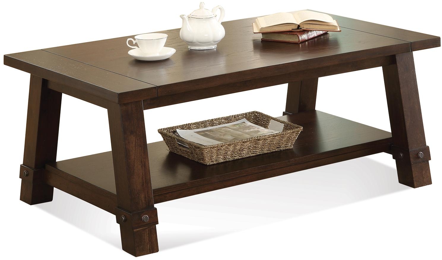 Angled Leg Coffee Table NIS519104676 by Riverside at Oskar Huber