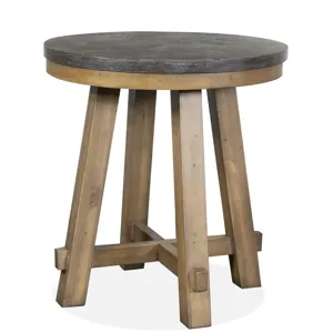Weatherford Rnd End Table-Base