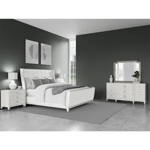 Hepburn Upholstered Headboard - Queen