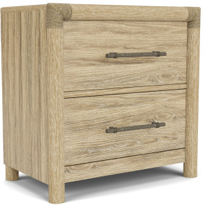 Rosalie hemlock Two Drawer Nightstand