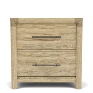 Rosalie hemlock Two Drawer Nightstand