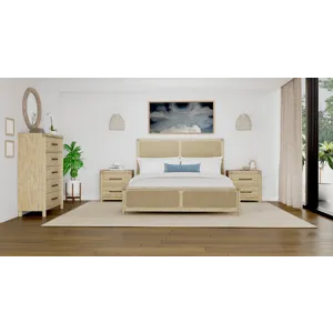Rosalie hemlock Woven Headboard - King