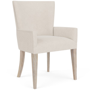 Rosalie Upholstered Host Chair-Linen