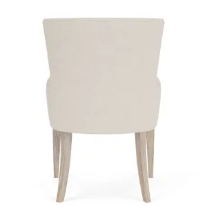 Rosalie Upholstered Host Chair-Linen