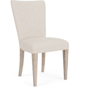 Rosalie Upholstered Side Chair-Linen