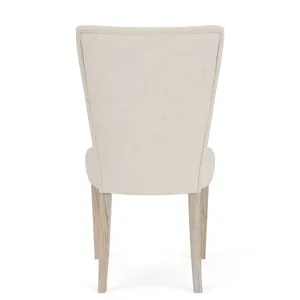 Rosalie Upholstered Side Chair-Linen