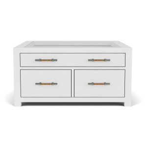 Rosalie Collectors Cocktail Table White