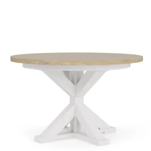 Rosalie Round Table With Leaf Top